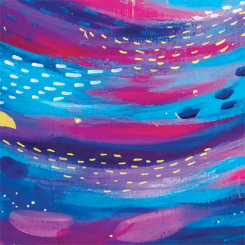 Etta Vee Rainbow Wave Brush Stroke Nintendo 2DS XL (2017) Skin